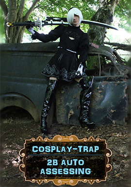 crossdress crossdresser femboy sissy trap cd ts cdts costume anal porn panties dildo parody xxx lewd hentai cosplay nier automata 2B android car sex high heels boots porn