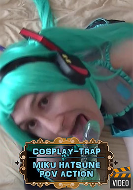 crossdress crossdresser crossdressing femboy sissy trap gay cd ts cdts porn lewd hentai cosplay anal dildo xxx vocaloid miku hatsune oral deepthroat POV xxx movie video clip