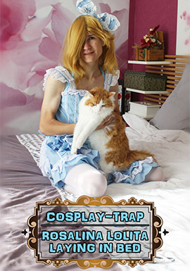 crossdress crossdresser crossdressing femboy sissy trap gay cd ts cdts nintendo rosalina crossplay hentai cosplay transgender blonde lolita lingerie corset