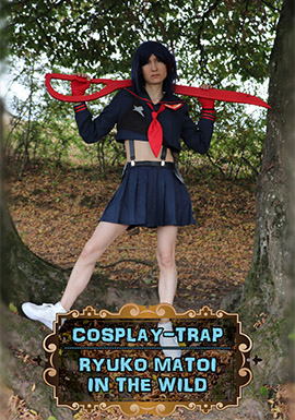 crossdress crossdresser crossdressing femboy sissy trap cd ts cdts lewd porn hentai cosplay anal porn kill la kill panties ryuko matoi outdoor xxx